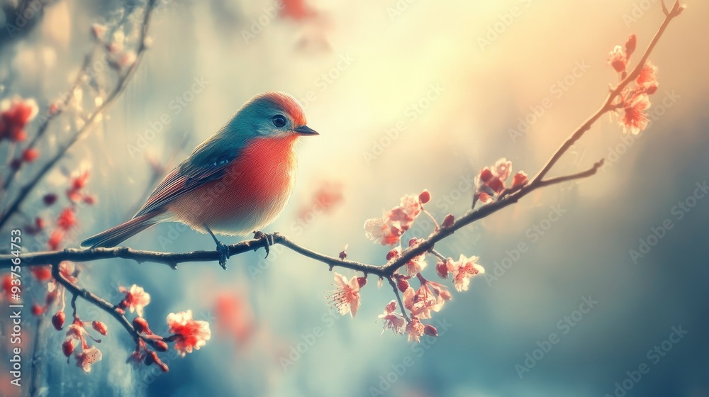 3D wallpaper design for beautiful bird , ai 3D wallpaper design for beautiful bird , ai