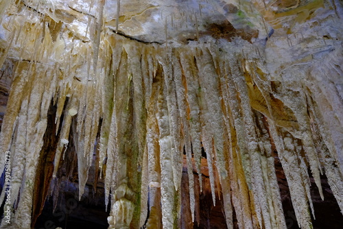 Chinese cave landscape.