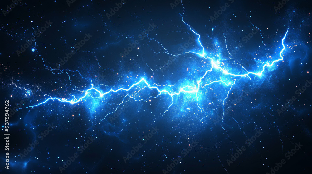 Light blue lightning bolt isolated on a transparent background. Realistic neon thunderstorm effect with a powerful energy charge, showcasing the strength and intensity of a lightning strike. Perfect f Light blue lightning bolt isolated on a transparent background. Realistic neon thunderstorm effect with a powerful energy charge, showcasing the strength and intensity of a lightning strike. Perfect f