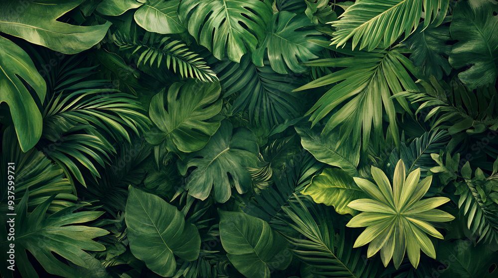 green leaves background green leaves background
