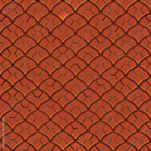 Crocodile Skin Pattern Vector Seamless – Realistic Reptile Leather Texture for Fashion, Fabric, Wallpaper, Accessories, and Digital Backgrounds in High-Quality Vector Format