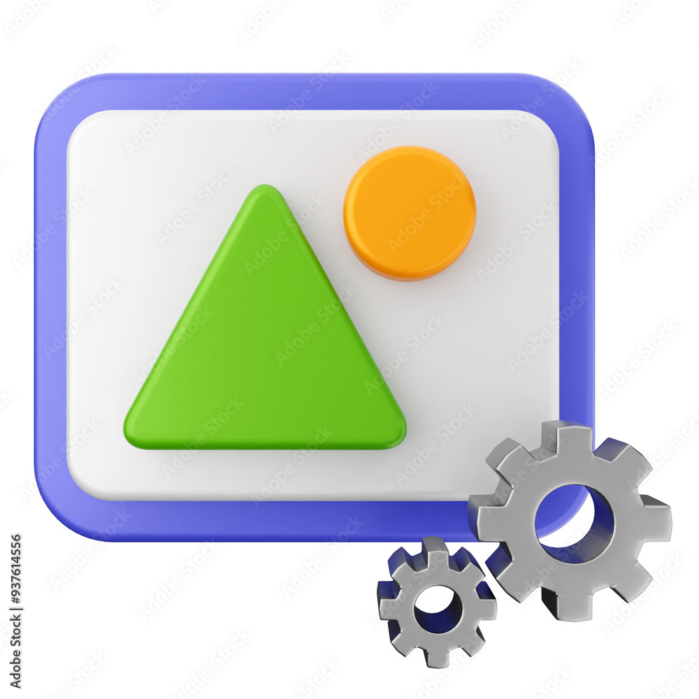 3d image picture photo icon 3d image picture photo icon