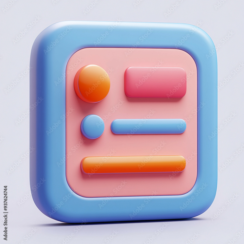 3D Booking Icon: Reservation and Scheduling Illustration Logo 3D Booking Icon: Reservation and Scheduling Illustration Logo