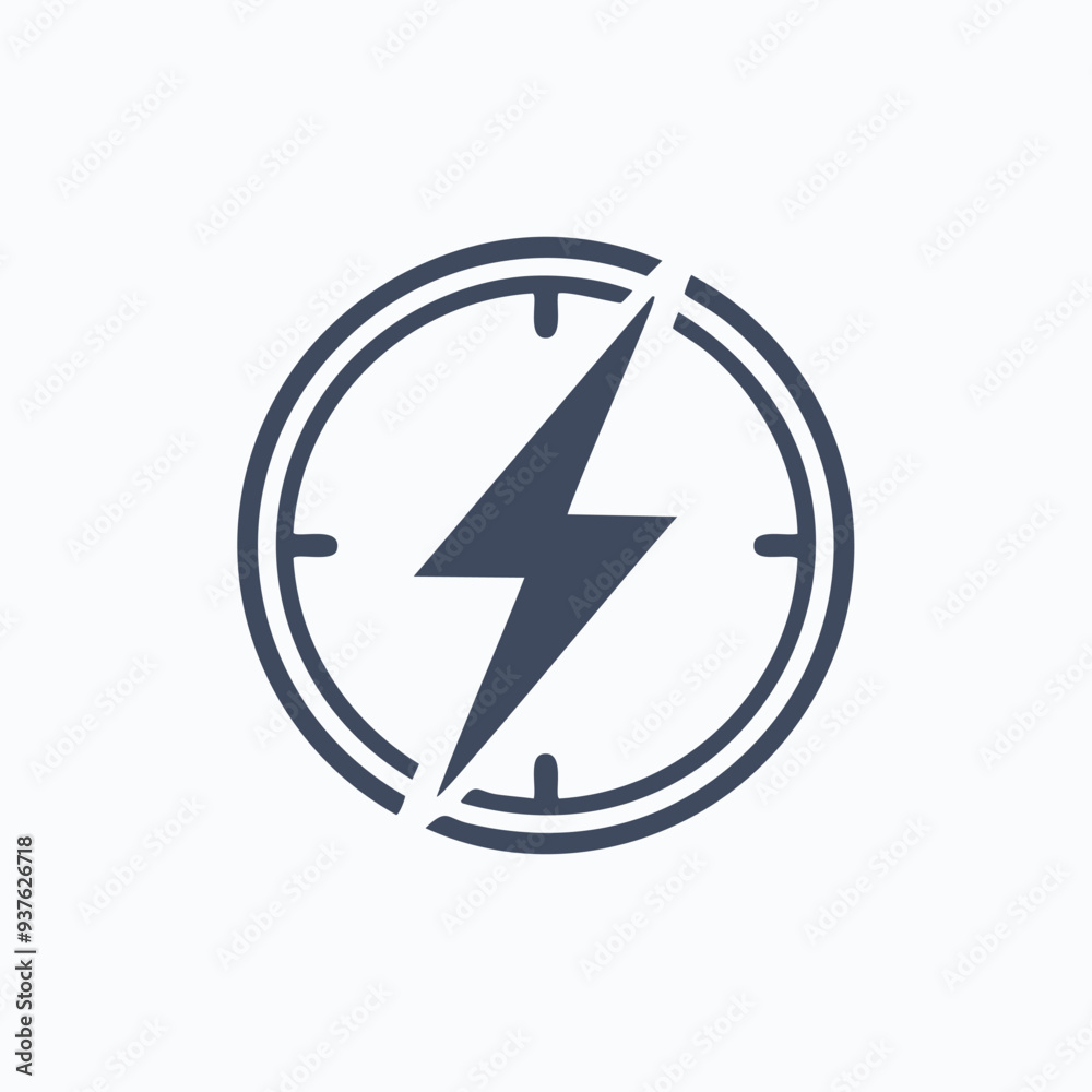 Fast time clock icon. A modern and minimalist icon representing speed, efficiency, and fast turnaround time. Ideal for websites, apps, and presentations. Fast time clock icon. A modern and minimalist icon representing speed, efficiency, and fast turnaround time. Ideal for websites, apps, and presentations.