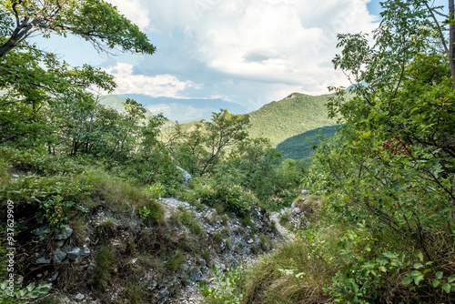 Hiking in northern Italy