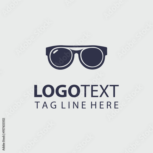 Cute Glasses Logo 