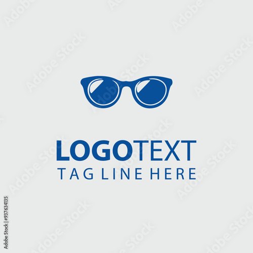 Cute Glasses Logo 