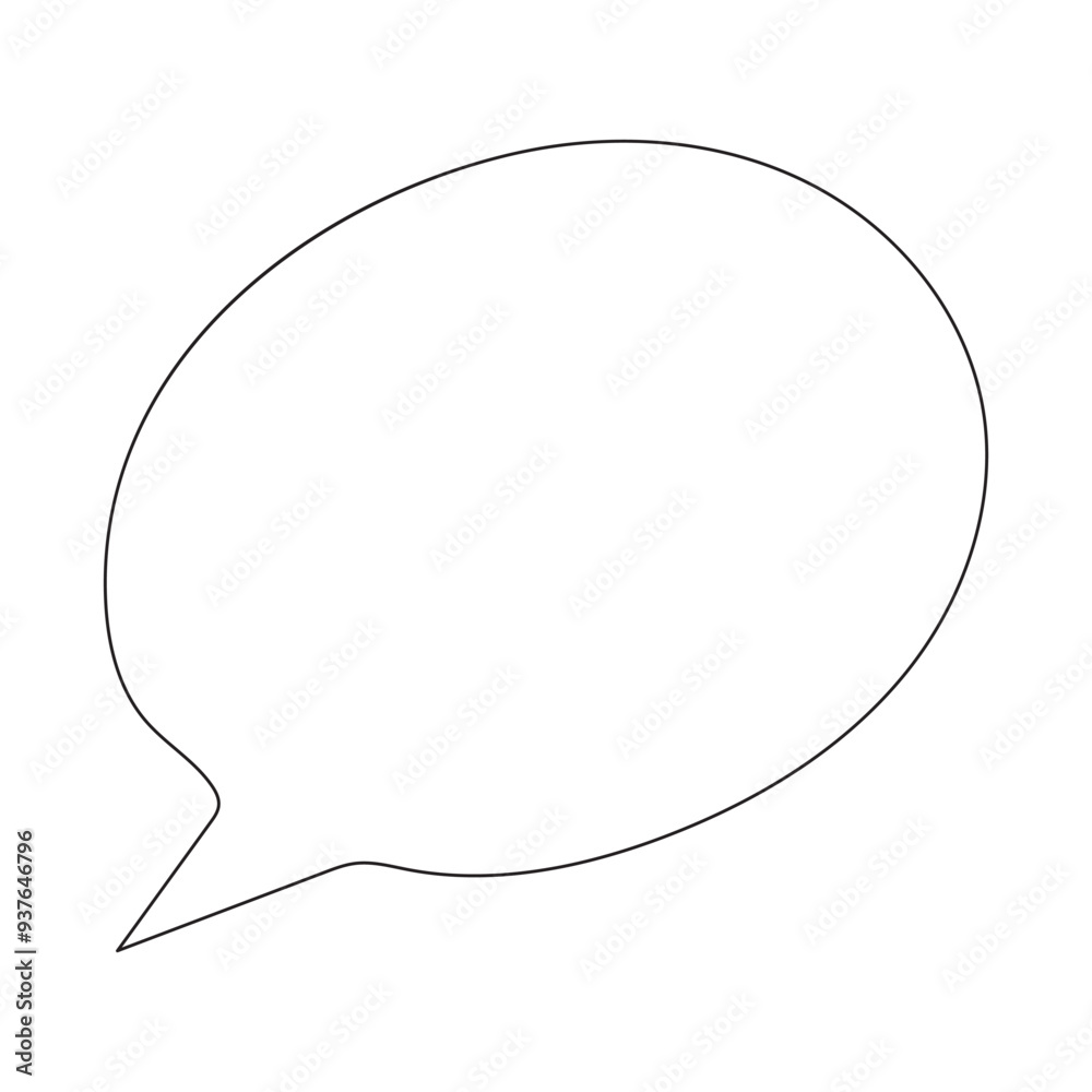 Set of blank white speech bubble in flat design, chatting box, message box icon. Bal Set of blank white speech bubble in flat design, chatting box, message box icon. Bal