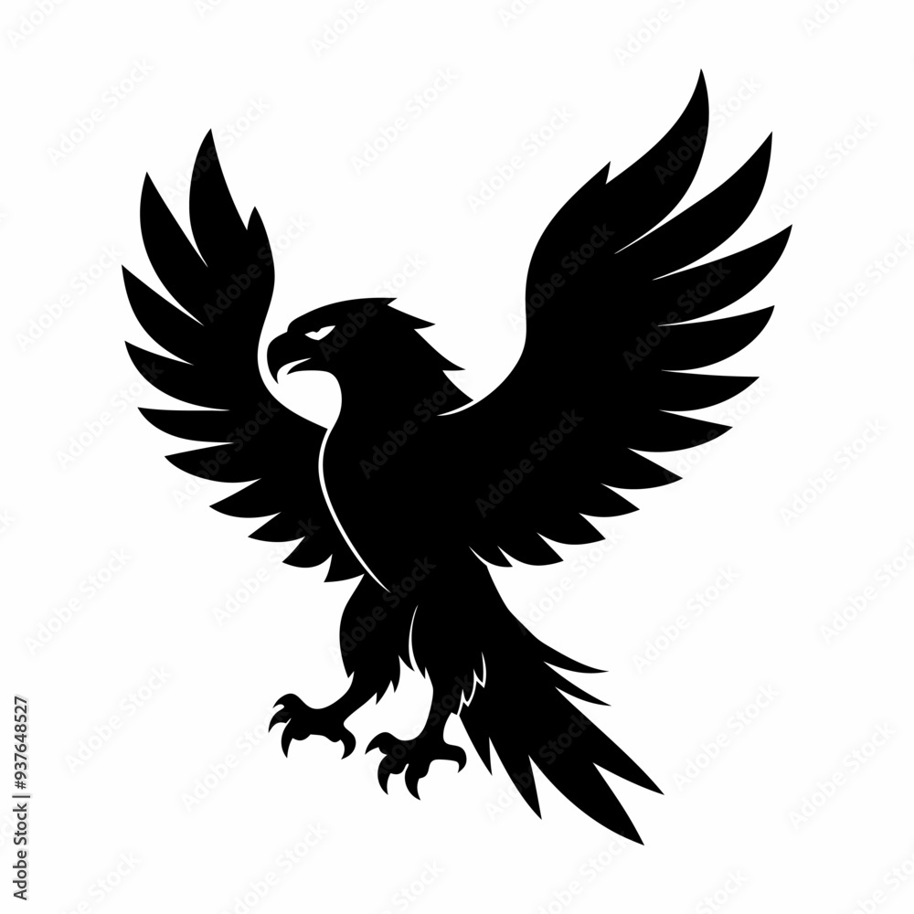 Obraz premium Raven tattoo