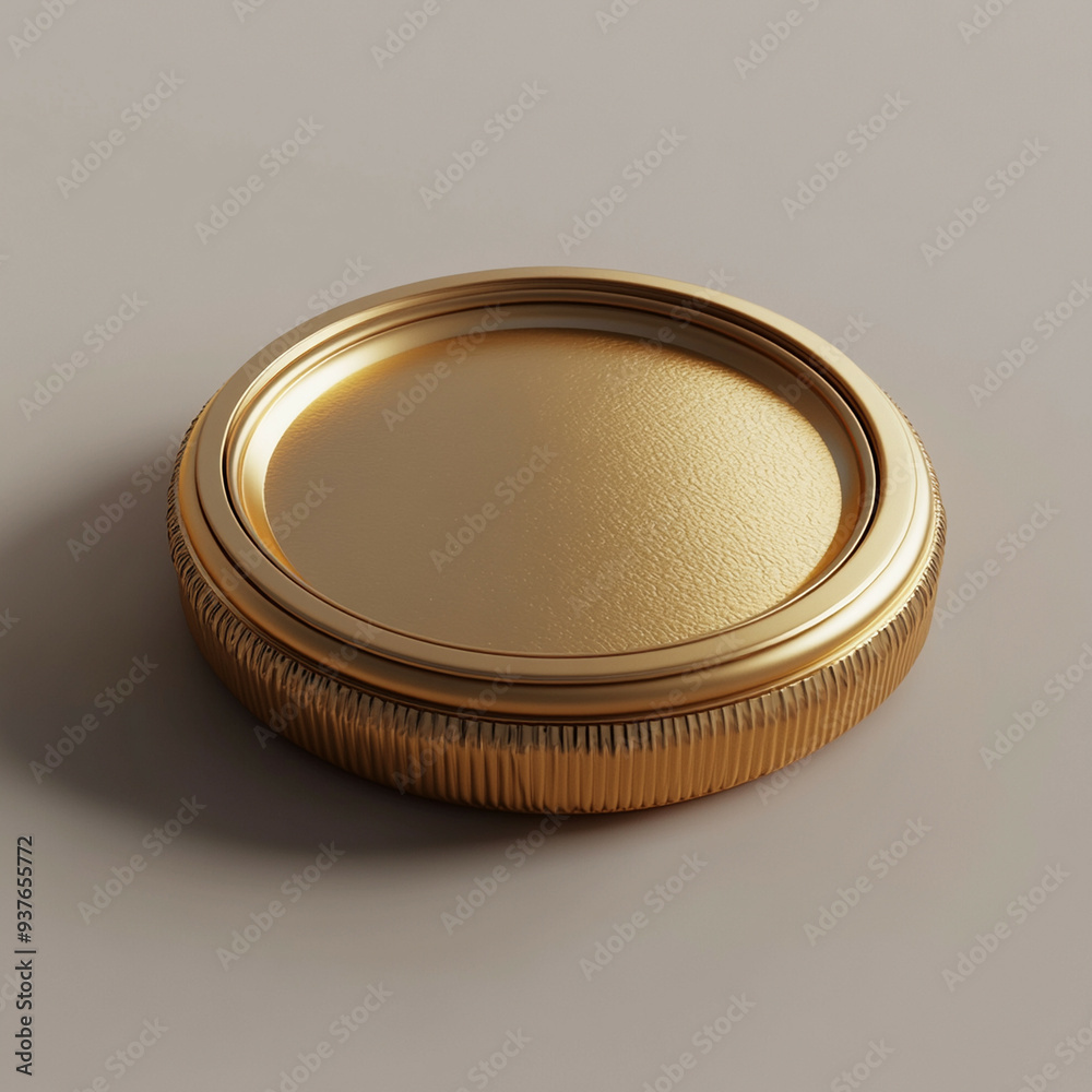 3D Coin Icon: Currency and Wealth Illustration Logo 3D Coin Icon: Currency and Wealth Illustration Logo