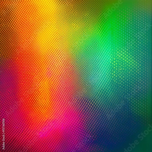 Wallpaper Mural Halftone backgrounds with dotted patterns create a retro look ideal for graphic designs Background Illustration, Bright color tones.  Generated image Torontodigital.ca