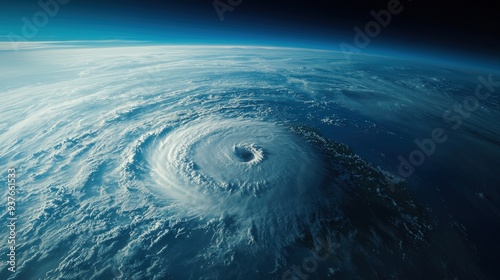 Diagram showing the impact of La Nina on the frequency and strength of Atlantic hurricanes photo