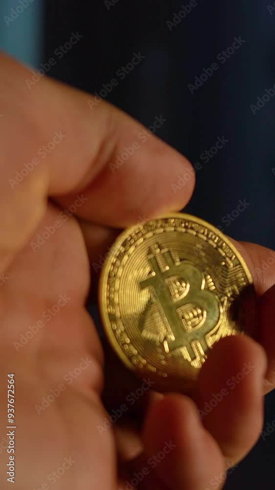 Wallet with credit cards and bitcoin digital asset gold coins BTC. Digital crypto coin and cryptocurrency. Concept of exchange market and online trading. Trading in bull and bear markets Wallet with credit cards and bitcoin digital asset gold coins BTC. Digital crypto coin and cryptocurrency. Concept of exchange market and online trading. Trading in bull and bear markets