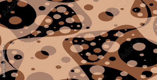 Abstract pattern. Illustration for printing on wall decorations. For use in graphics.