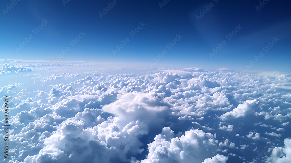 Naklejka premium sky and clouds