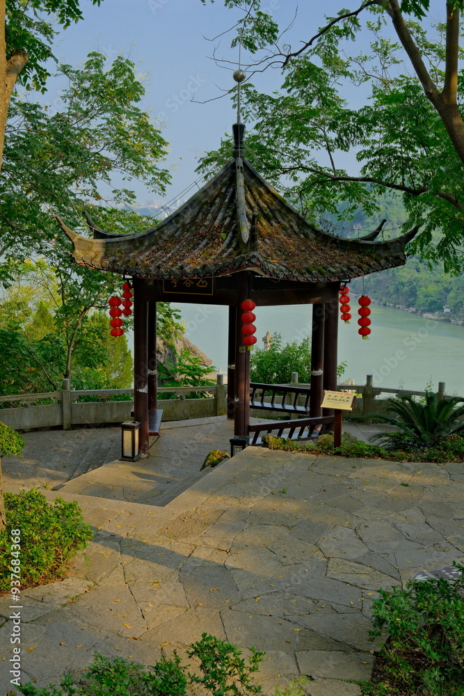 Fototapeta premium gazebo in the park