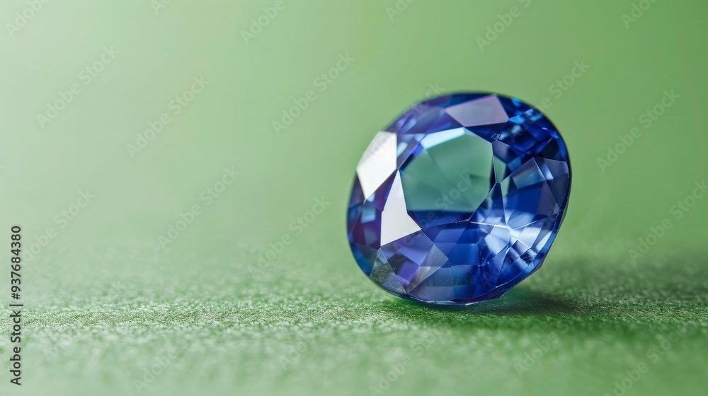 Sparkling Sapphire Gemstone. Sparkling Sapphire Gemstone.