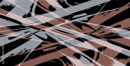 Abstract pattern. Illustration for printing on wall decorations. For use in graphics.