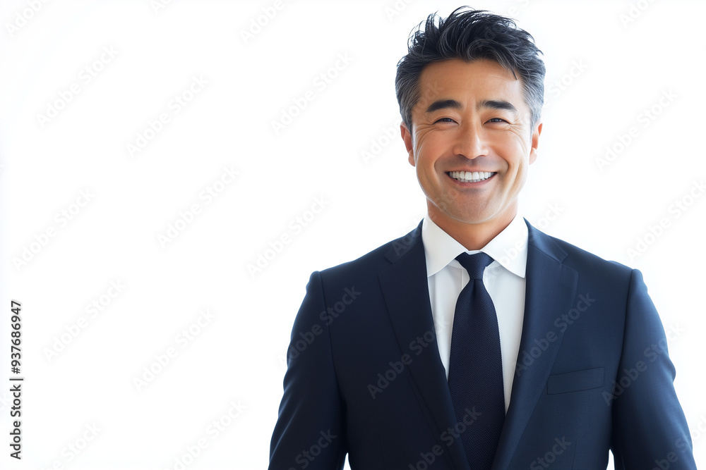 笑顔のビジネスマン, 50〜60代, シニア 笑顔のビジネスマン, 50〜60代, シニア