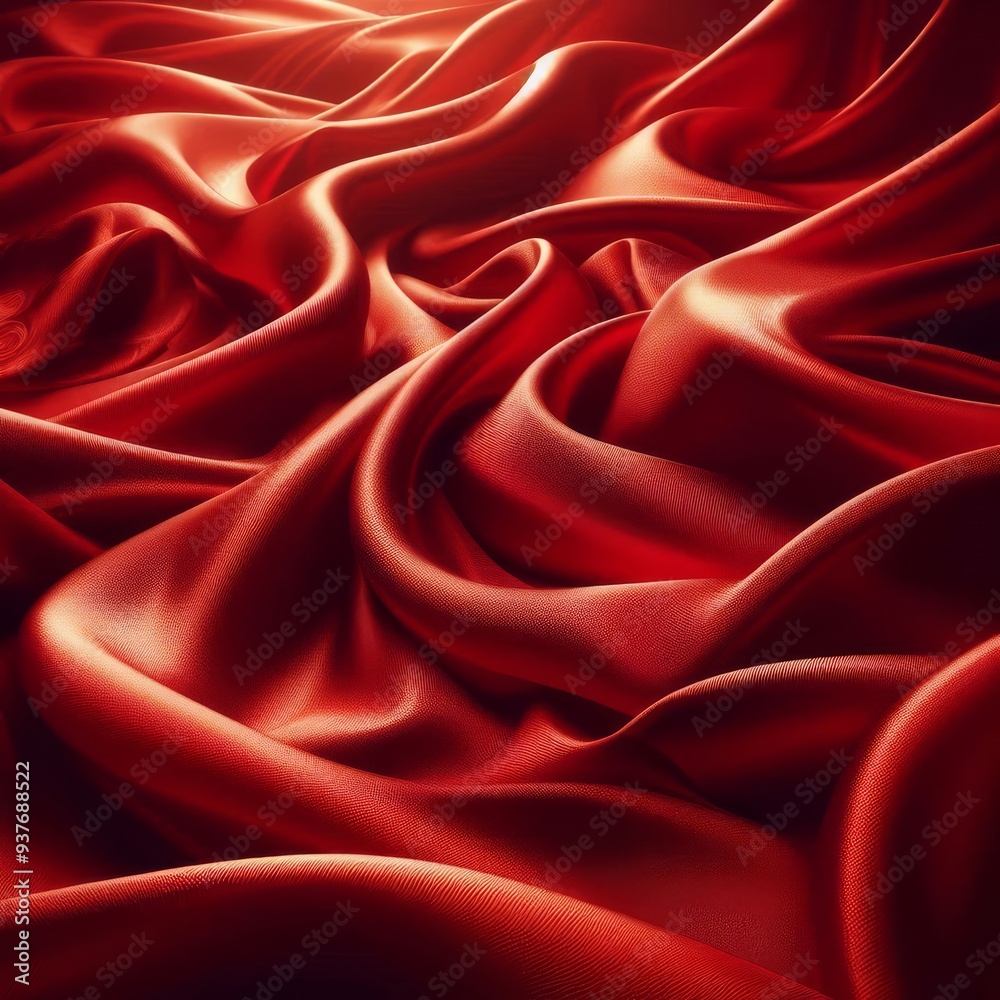 red silk fabric texture background
red silk fabric texture background