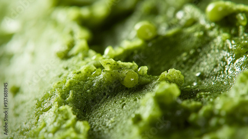 close up of wasabi