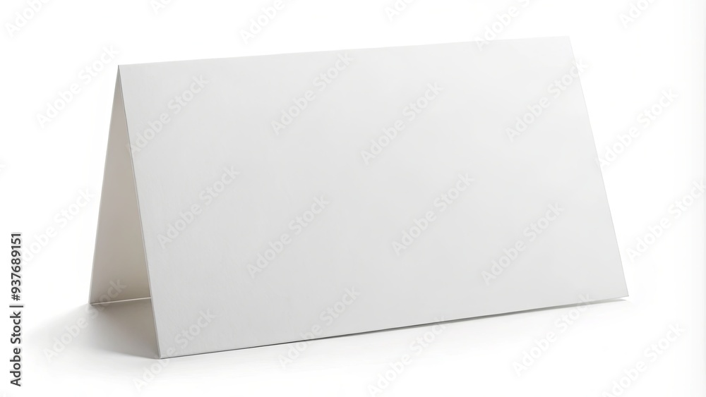 Paper Table Card Horizontal. Paper Table Card Horizontal.