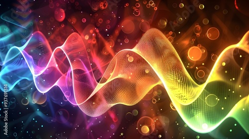 Vibrant Abstract Representa...