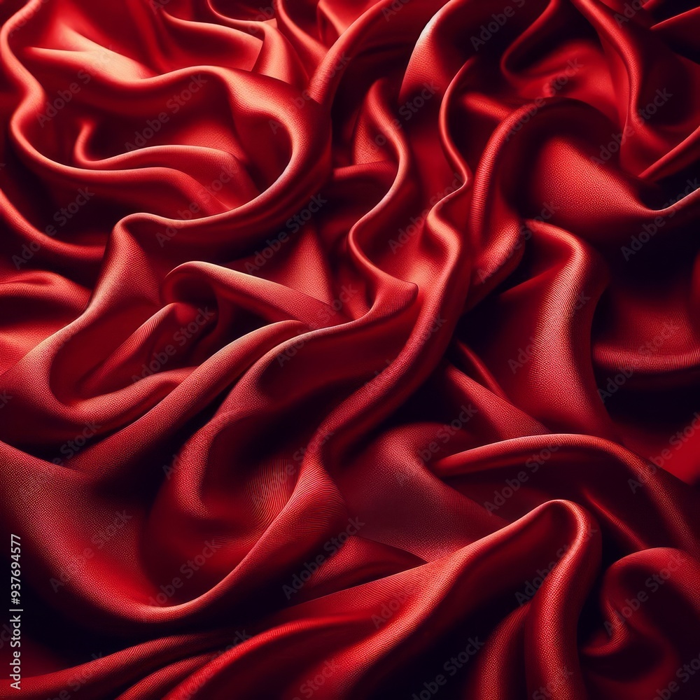 red silk fabric texture background
red silk fabric texture background