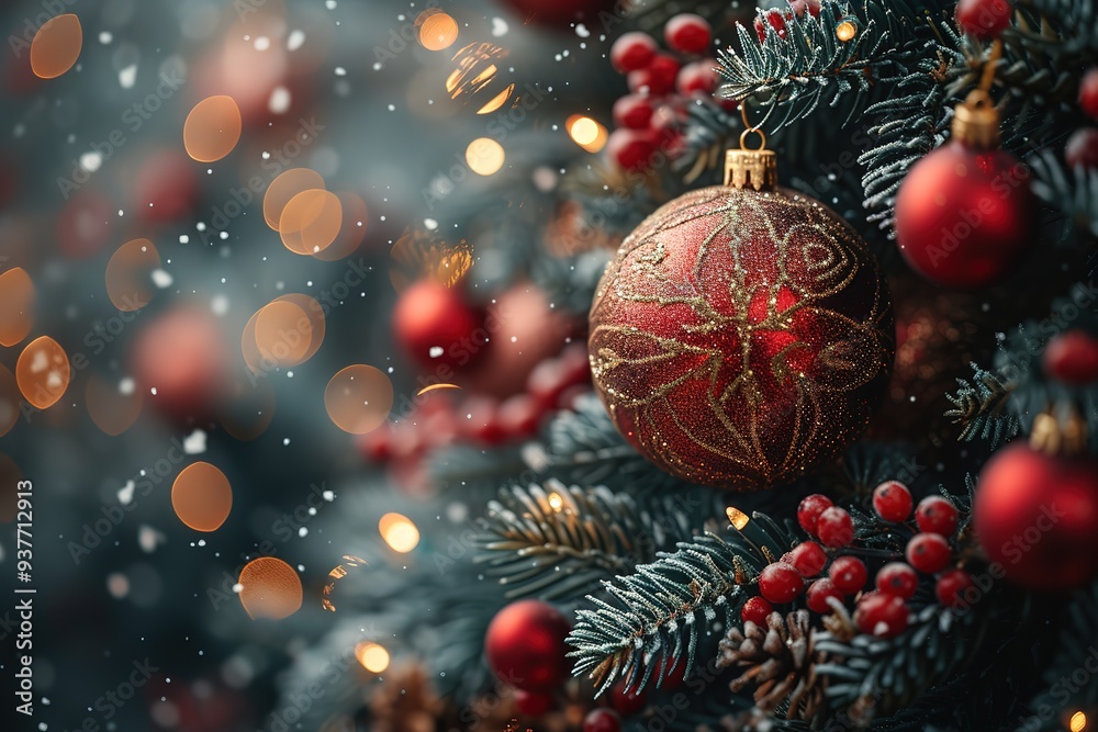 Christmas and New Year holidays concept Christmas and New Year holidays concept