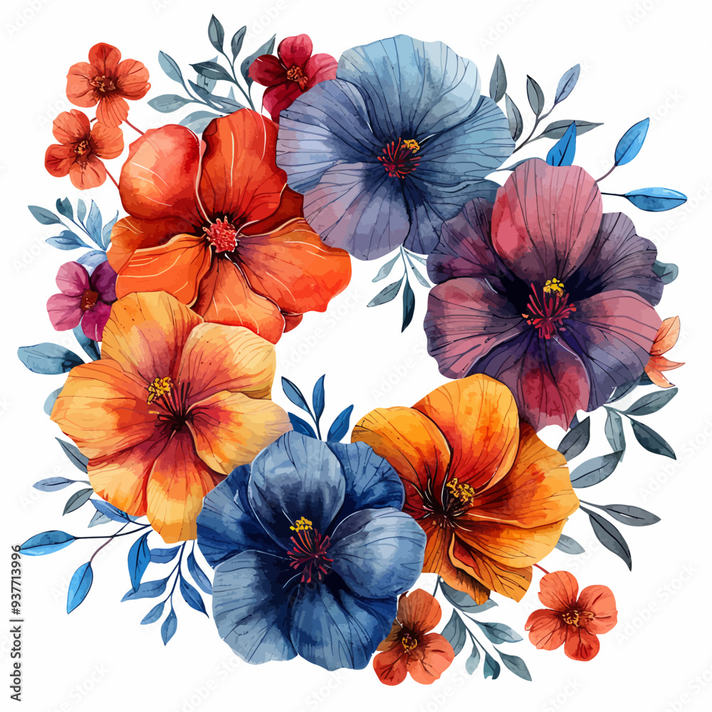 Boho Floral Frame Boho Floral Frame