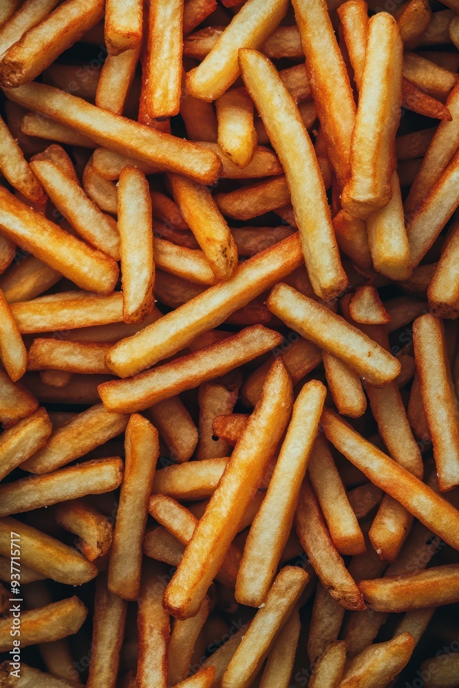 a close up of a pile of french fries a close up of a pile of french fries