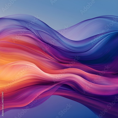 colorful wallpaper Made up of gradients.