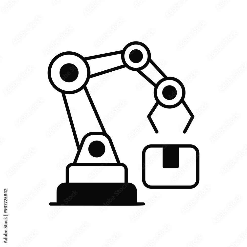 Cyber-physical Systems icon vector stock illustration Cyber-physical Systems icon vector stock illustration