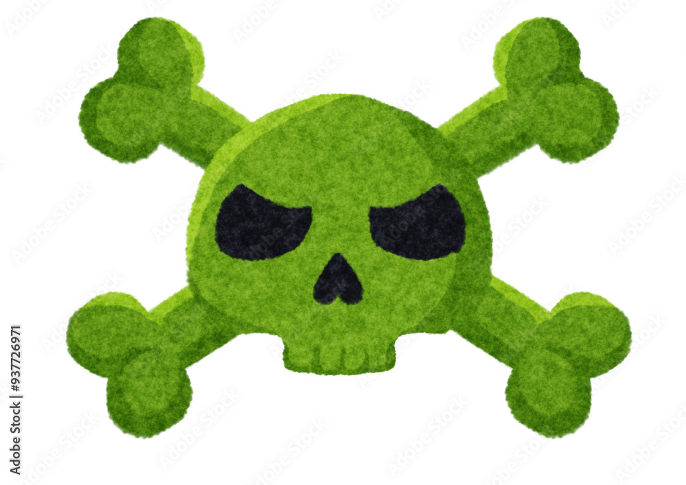 Obraz premium ドクロのマーク