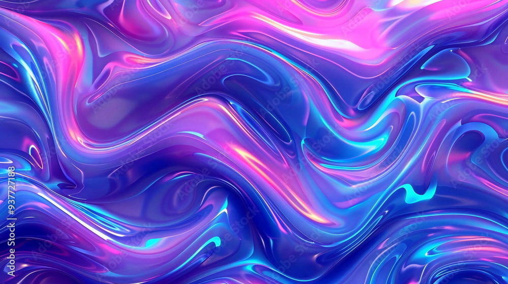 Abstract Purple Blue Swirls. Abstract Purple Blue Swirls.