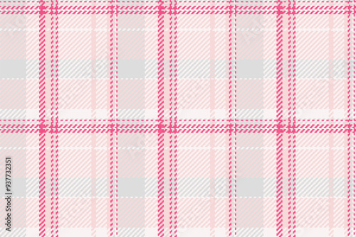 Scratched texture vector background, chic textile tartan seamless. Fall fabric pattern check plaid in light and white colors.