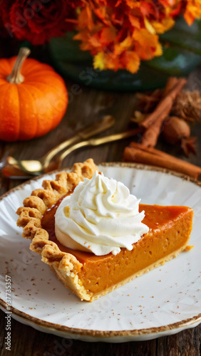 Delicious Homemade Pumpkin Pie for Fall Feast