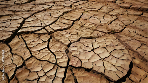 cracked soil dry soil