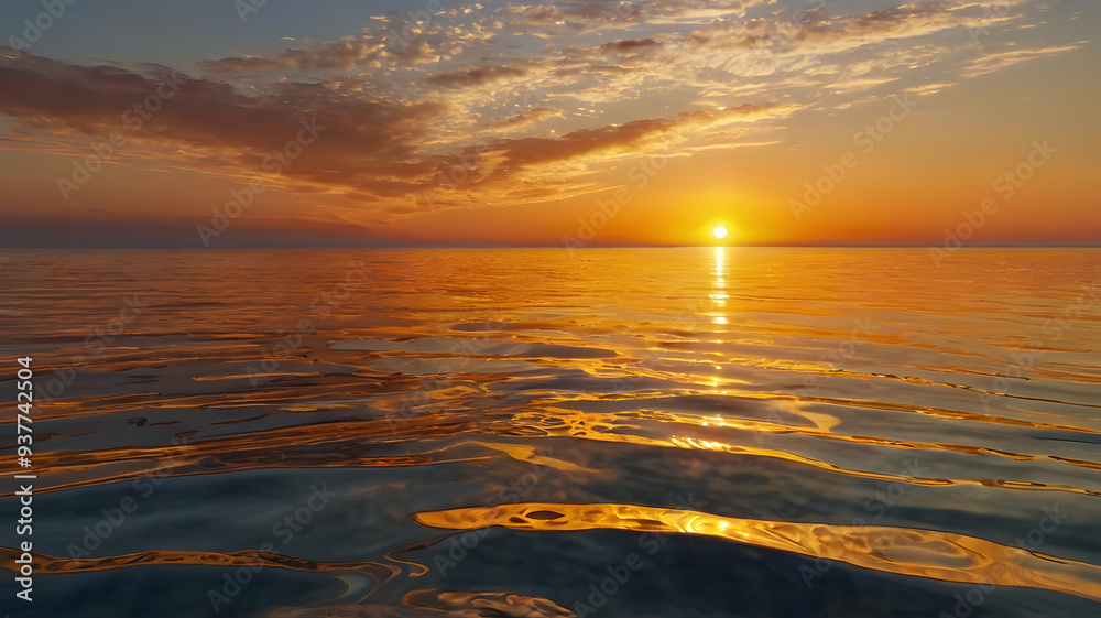 Obraz premium the sun rising above the horizon