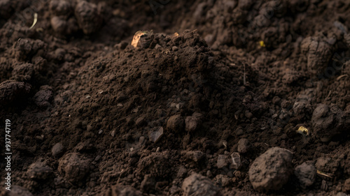 slightly coarser garden soil photo