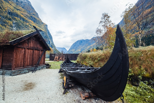 Viking village of Gudvangen