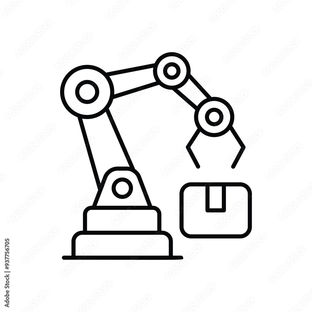 Cyber-physical Systems icon vector stock illustration Cyber-physical Systems icon vector stock illustration