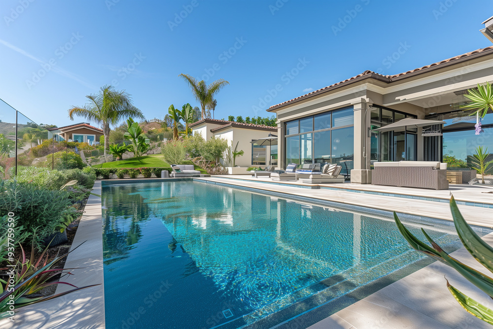 Fototapeta premium real estate concept photography modern style