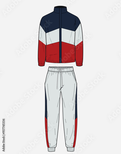sports jacket and pants set
