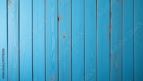 Vintage blue wood background texture. Old painted wood wall