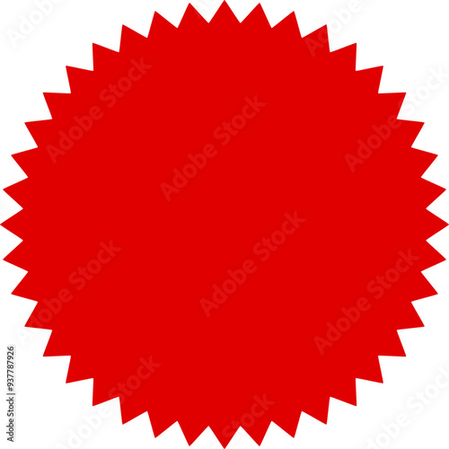 Starburst Label