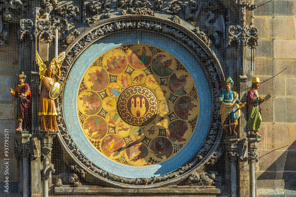 Prague astronomical clock in old town Prague Prague astronomical clock in old town Prague