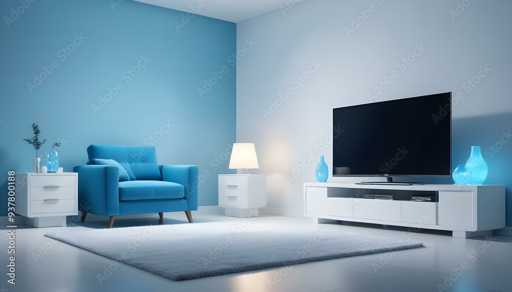 Photo modern style interior room 3d illustration White and gold theme interior modern minimalism photo realism Photo modern style interior room 3d illustration White and gold theme interior modern minimalism photo realism