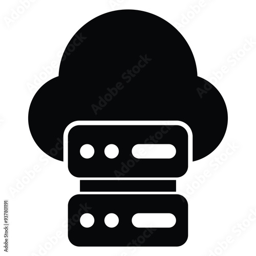 Cloud, computing, hosting icon
