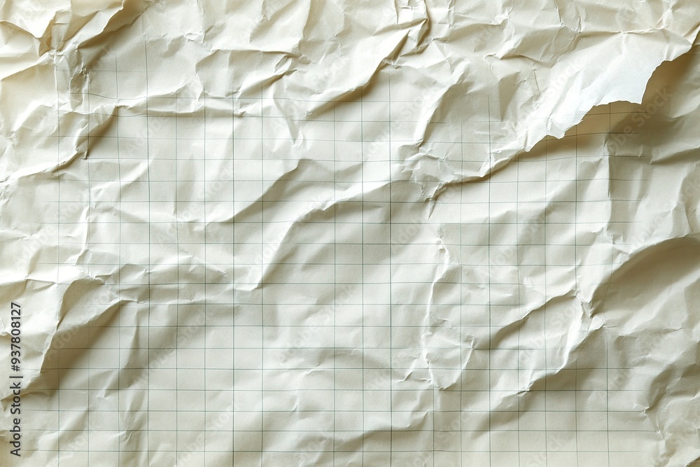 Blank Lined Notebook Paper with Crumpled Texture Background Blank Lined Notebook Paper with Crumpled Texture Background
